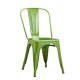 Καρέκλα μεταλλική Nextdeco Loft στοιβαζόμενη olive green 45x48xΥ85εκ Καρέκλα μεταλλική Nextdeco Loft στοιβαζόμενη olive green 45x48xΥ85εκ