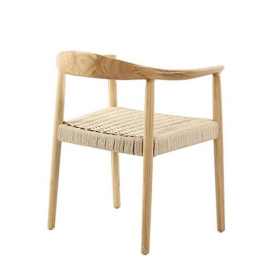 Καρέκλα ξύλινη Nextdeco Bisotto από ξύλο οξιάς natural έδρα 54x57xΥ75εκ Καρέκλα ξύλινη Nextdeco Bisotto από ξύλο οξιάς natural έδρα 54x57xΥ75εκ