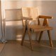Καρέκλα ξύλινη Nextdeco Benson πλάτη PE Rattan 49,6x57xY805εκ