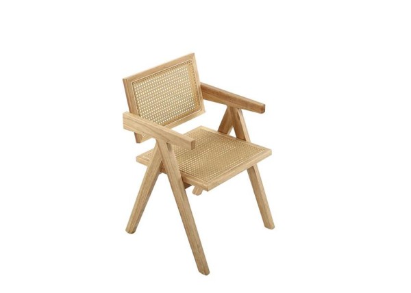Καρέκλα ξύλινη Nextdeco Benson πλάτη PE Rattan 49,6x57xY805εκ Καρέκλα ξύλινη Nextdeco Benson πλάτη PE Rattan 49,6x57xY805εκ