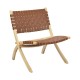 Πολυθρόνα Nextdeco Camel δέρμα και ξύλο Υ78x66x71εκ. Πολυθρόνα Nextdeco Camel δέρμα και ξύλο Υ78x66x71εκ.