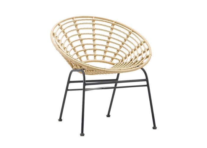 Πολυθρόνα Nextdeco Helios rattan Υ75x70x60εκ. Πολυθρόνα Nextdeco Helios rattan Υ75x70x60εκ.