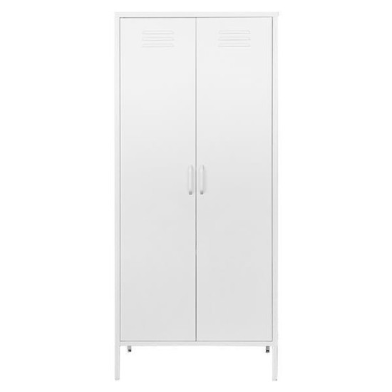 Ντουλάπα μεταλλική Nextdeco δίφυλλη λευκή Υ170x76x50εκ. Ντουλάπα μεταλλική Nextdeco δίφυλλη λευκή Υ170x76x50εκ.