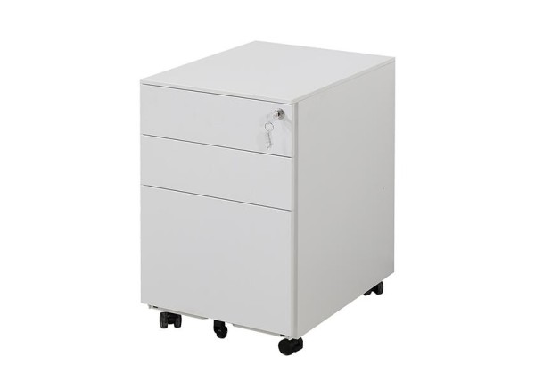 Συρταριέρα μεταλλική Nextdeco λευκή με κλειδαριά Υ60x39x50εκ. Συρταριέρα μεταλλική Nextdeco λευκή με κλειδαριά Υ60x39x50εκ.