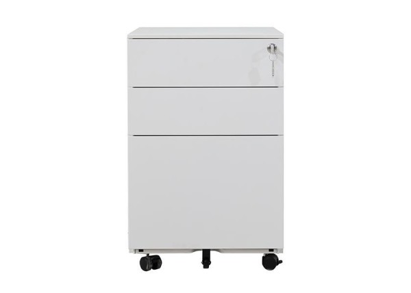 Συρταριέρα μεταλλική Nextdeco λευκή με κλειδαριά Υ60x39x50εκ. Συρταριέρα μεταλλική Nextdeco λευκή με κλειδαριά Υ60x39x50εκ.