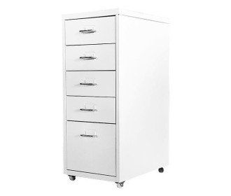 Συρταριέρα μεταλλική Nextdeco τροχήλατη λευκή Υ69x28x41εκ. Συρταριέρα μεταλλική Nextdeco τροχήλατη λευκή Υ69x28x41εκ.