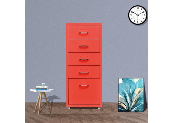 Συρταριέρα μεταλλική Nextdeco κόκκινη Υ69x28x41εκ. Συρταριέρα μεταλλική Nextdeco κόκκινη Υ69x28x41εκ.