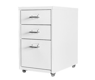 Συρταριέρα μεταλλική Nextdeco τροχήλατη λευκή Υ48.6x28x41εκ. Συρταριέρα μεταλλική Nextdeco τροχήλατη λευκή Υ48.6x28x41εκ.