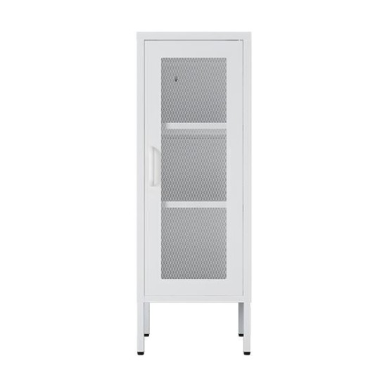 Ντουλάπι μεταλλικό Nextdeco με πλέγμα λευκό Υ102x40x40εκ Ντουλάπι μεταλλικό Nextdeco με πλέγμα λευκό Υ102x40x40εκ