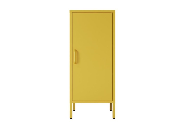 Ντουλάπι μεταλλικό Nextdeco κίτρινο Υ102x45x35εκ