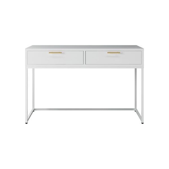 Γραφείο μεταλλικό Nextdeco λευκό με συρτάρια Υ76x120x50εκ. Γραφείο μεταλλικό Nextdeco λευκό με συρτάρια Υ76x120x50εκ.