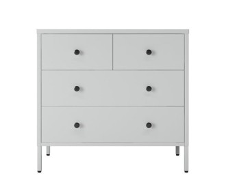 Ραφιέρα μεταλλική Nextdeco με 3 συρτάρια Υ82x83x40εκ.