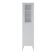 Ντουλάπι μεταλλικό Nextdeco με 2 πόρτες λευκό Υ180x35x30εκ.