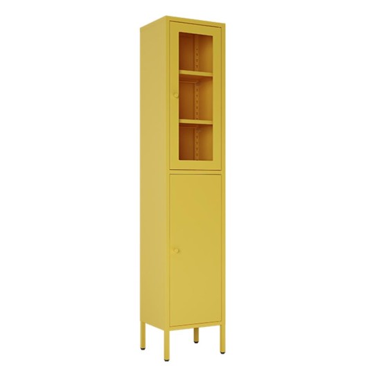 Ντουλάπι μεταλλικό Nextdeco με 2 πόρτες κίτρινο Υ180x35x30εκ. Ντουλάπι μεταλλικό Nextdeco με 2 πόρτες κίτρινο Υ180x35x30εκ.