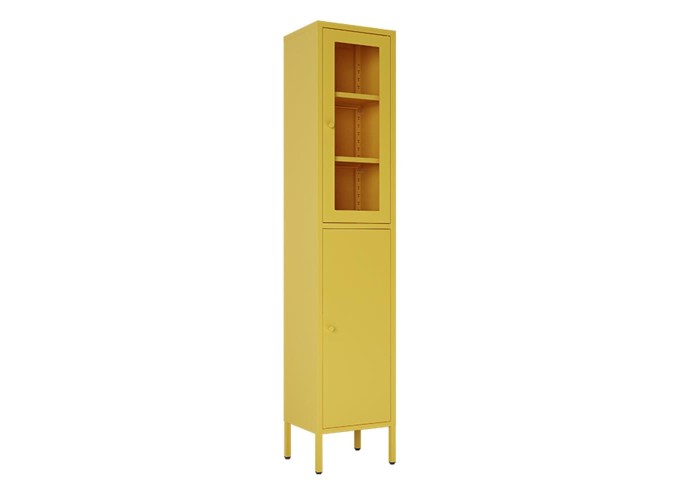 Ντουλάπι μεταλλικό Nextdeco με 2 πόρτες κίτρινο Υ180x35x30εκ. Ντουλάπι μεταλλικό Nextdeco με 2 πόρτες κίτρινο Υ180x35x30εκ.