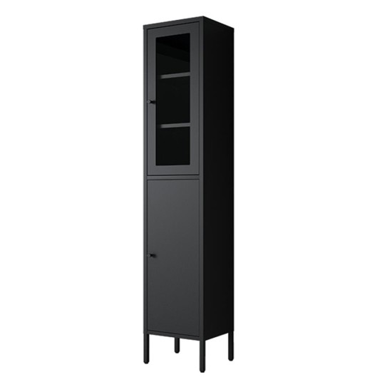 Ντουλάπι μεταλλικό Nextdeco με 2 πόρτες μαύρο Υ180x35x30εκ. Ντουλάπι μεταλλικό Nextdeco με 2 πόρτες μαύρο Υ180x35x30εκ.