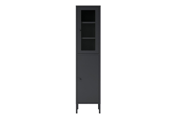 Ντουλάπι μεταλλικό Nextdeco με 2 πόρτες μαύρο Υ180x35x30εκ. Ντουλάπι μεταλλικό Nextdeco με 2 πόρτες μαύρο Υ180x35x30εκ.
