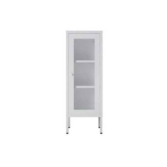 Ντουλάπι μεταλλικό Nextdeco γυάλινο λευκό Υ102x40x40εκ. Ντουλάπι μεταλλικό Nextdeco γυάλινο λευκό Υ102x40x40εκ.
