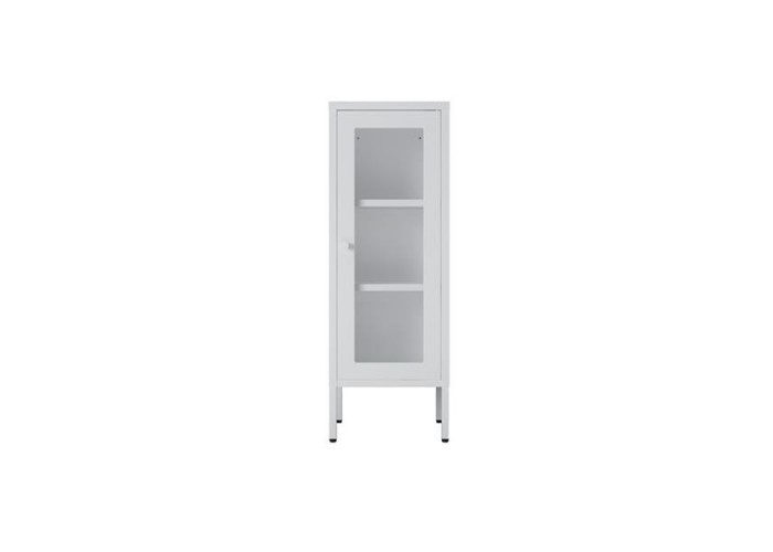 Ντουλάπι μεταλλικό Nextdeco γυάλινο λευκό Υ102x40x40εκ. Ντουλάπι μεταλλικό Nextdeco γυάλινο λευκό Υ102x40x40εκ.
