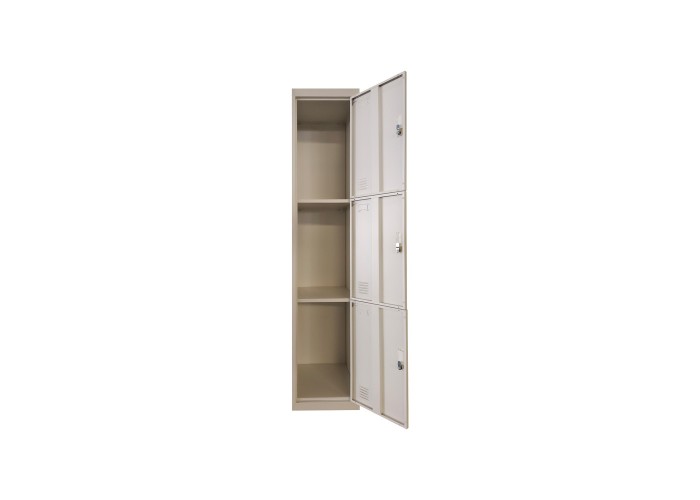 Ντουλάπι μεταλλικό Nextdeco 3 πόρτες με κλειδιά Υ185x38x45εκ. Ντουλάπι μεταλλικό Nextdeco 3 πόρτες με κλειδιά Υ185x38x45εκ.
