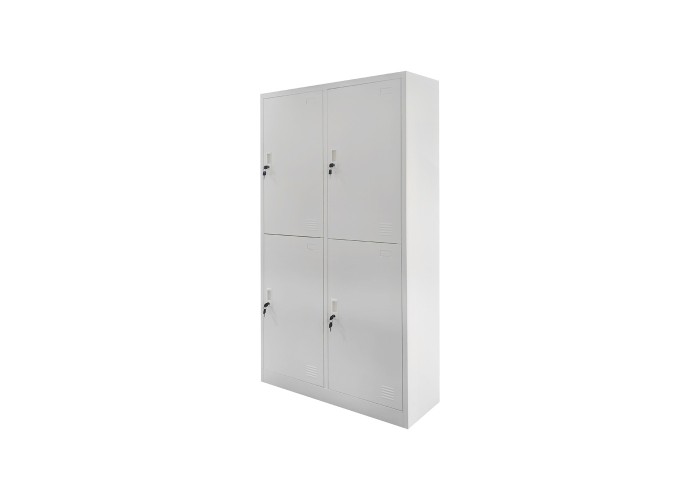 Ντουλάπι μεταλλικό Nextdeco 4 πόρτες με κλειδιά Υ185x90x45εκ. Ντουλάπι μεταλλικό Nextdeco 4 πόρτες με κλειδιά Υ185x90x45εκ.