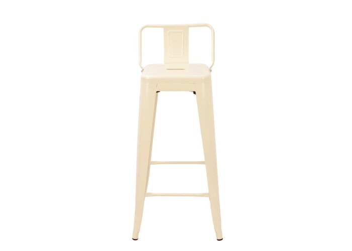 Σκαμπό μεταλλικό Nextdeco Loft κρεμ ματ Υ95εx43x44εκ Σκαμπό μεταλλικό Nextdeco Loft κρεμ ματ Υ95εx43x44εκ