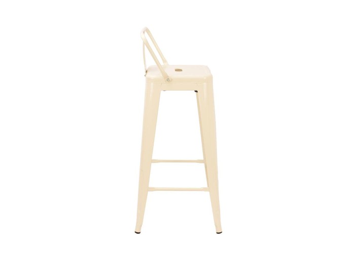 Σκαμπό μεταλλικό Nextdeco Loft κρεμ ματ Υ95εx43x44εκ Σκαμπό μεταλλικό Nextdeco Loft κρεμ ματ Υ95εx43x44εκ