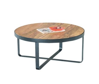 Τραπεζάκι στρόγγυλο Nextdeco Oven ξύλινο Y35xØ80εκ. Τραπεζάκι στρόγγυλο Nextdeco Oven ξύλινο Y35xØ80εκ.