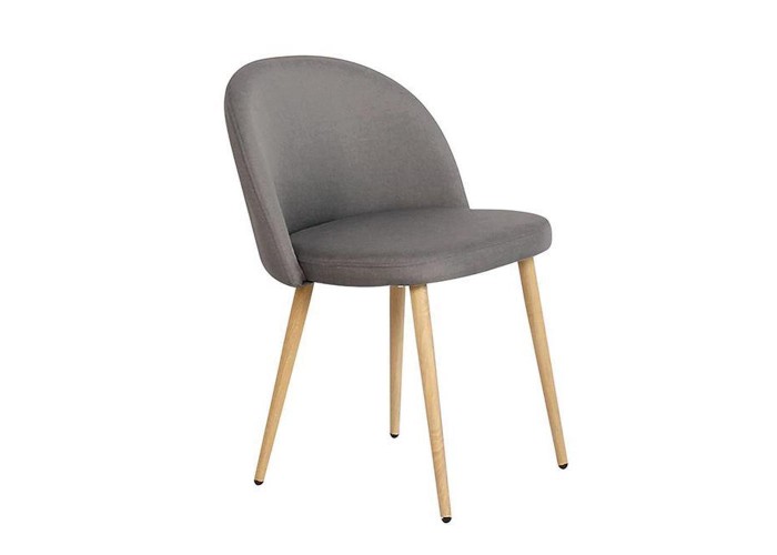 Καρέκλα μεταλλική Next Deco Bella γκρι ύφασμα Υ77x54x56εκ. Καρέκλα μεταλλική Next Deco Bella γκρι ύφασμα Υ77x54x56εκ.