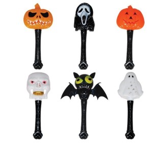 Φωτιζόμενο ραβδί Halloween σε διάφορα σχέδια