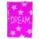 Τετράδιο με παγιέτες, Dream, 80 φύλλα, 15x21 εκ. Τετράδιο με παγιέτες, Dream, 80 φύλλα, 15x21 εκ.