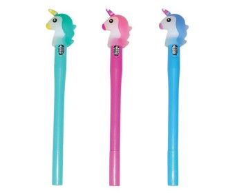 Στυλό μονόκερος σε διάφορα χρώματα