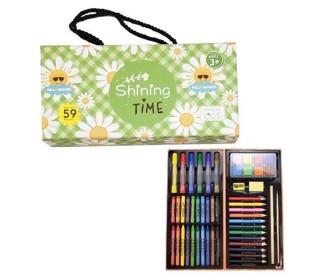 Σετ ζωγραφικής 50 τεμ. σε βαλιτσάκι 