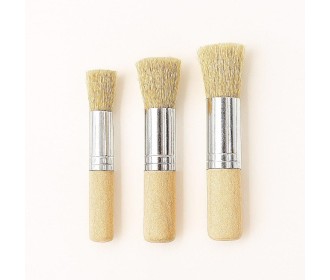 Πινέλα ζωγραφικής για stencil σετ 3 τεμαχίων