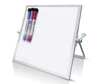 Πίνακας λευκός μαγνητικός με βάση 25x35εκ.