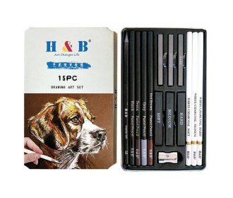 Σετ σχεδίου 15 τεμαχίων σε κασετίνα 19,1x11,6x1,6εκ. Σετ σχεδίου 15 τεμαχίων σε κασετίνα 19,1x11,6x1,6εκ.