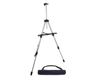 Kαβαλέτο αλουμινίου ασημί 76x58x120εκ. Kαβαλέτο αλουμινίου ασημί 76x58x120εκ.