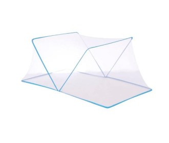 Κουνουπιέρα πτυσσόμενη για μονό κρεβάτι 190x80xΥ80εκ.