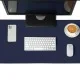 Θερμαινόμενη επιφάνεια - mousepad γραφείου 60x36εκ σκούρη μπλε
