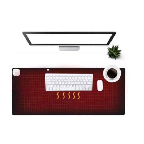 Θερμαινόμενη επιφάνεια - mousepad γραφείου 60x36εκ μαύρη Θερμαινόμενη επιφάνεια - mousepad γραφείου 60x36εκ μαύρη