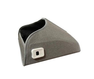 Θερμαινόμενη θήκη ποδιών, ανοιχτή γκρι. Διαστάσεις 95,5 x 40εκ / 39x36x15εκ. Θερμαινόμενη θήκη ποδιών, ανοιχτή γκρι. Διαστάσεις 95,5 x 40εκ / 39x36x15εκ.