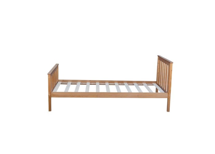 Κρεβάτι μονό Nexdeco Wilton (για στρώμα 90x190εκ.), σε φυσικό χρώμα Υ82x198x98εκ. Κρεβάτι μονό Nexdeco Wilton (για στρώμα 90x190εκ.), σε φυσικό χρώμα Υ82x198x98εκ.
