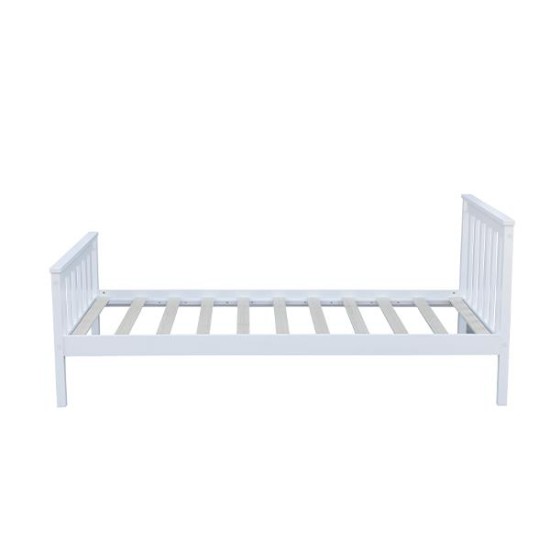 Κρεβάτι μονό Nexdeco Wilton (για στρώμα 90x190εκ.), σε λευκό χρώμα Υ82x198x98εκ. Κρεβάτι μονό Nexdeco Wilton (για στρώμα 90x190εκ.), σε λευκό χρώμα Υ82x198x98εκ.
