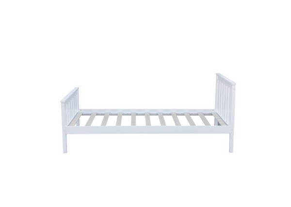Κρεβάτι μονό Nexdeco Wilton (για στρώμα 90x190εκ.), σε λευκό χρώμα Υ82x198x98εκ. Κρεβάτι μονό Nexdeco Wilton (για στρώμα 90x190εκ.), σε λευκό χρώμα Υ82x198x98εκ.