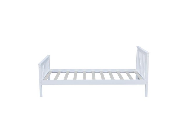 Κρεβάτι μονό Nexdeco Wilton (για στρώμα 90x190εκ.), σε λευκό χρώμα Υ82x198x98εκ. Κρεβάτι μονό Nexdeco Wilton (για στρώμα 90x190εκ.), σε λευκό χρώμα Υ82x198x98εκ.