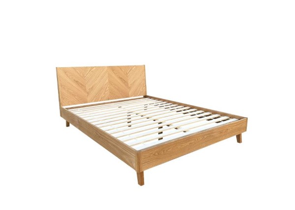 Κρεβάτι διπλό Nextdeco Stanley για στρώμα 160x200εκ. σε φυσικό χρώμα Υ90x168x210εκ. Κρεβάτι διπλό Nextdeco Stanley για στρώμα 160x200εκ. σε φυσικό χρώμα Υ90x168x210εκ.