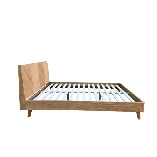 Κρεβάτι διπλό Nextdeco Stanley για στρώμα 160x200εκ. σε φυσικό χρώμα Υ90x168x210εκ. Κρεβάτι διπλό Nextdeco Stanley για στρώμα 160x200εκ. σε φυσικό χρώμα Υ90x168x210εκ.