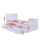 Κρεβάτι μονό Nextdeco Elliot (για στρώμα 90x190εκ.) με έξτρα συρόμενο κρεβάτι - αποθηκευτικό χώρο λευκό χρώμα Υ90x100x210εκ Κρεβάτι μονό Nextdeco Elliot (για στρώμα 90x190εκ.) με έξτρα συρόμενο κρεβάτι - αποθηκευτικό χώρο λευκό χρώμα Υ90x100x210εκ