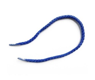 Κορδόνι για χερούλι τσάντας 35εκ., με πλαστικούς ακροδέκτες, μπλε Κορδόνι για χερούλι τσάντας 35εκ., με πλαστικούς ακροδέκτες, μπλε