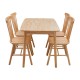 Τραπέζι Nextdeco Setra oak χρώμα φυσικό Υ74x120x75εκ. Τραπέζι Nextdeco Setra oak χρώμα φυσικό Υ74x120x75εκ.